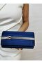 Beegi̇ Concept Women's Evening Dress Stone Satin Navy Blue Chain Wedding Night Party Bag