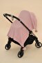Children's Straw Patterned Pompom Knitwear Blanket (80Cmx100Cm) Powder Chkids203