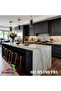 Matte Black Adhesive Foil Kitchen Cabinet And Furniture Covering Foil 61CMX3METER - 6