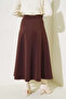 Women's Long Scuba Skirt - 4