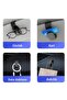 Premium 3m Tape-Mounted Glasses Holder for Car Interior, Glove Box and Sun Visor Glasses Holder - 2