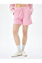 Comfortable Fit Shorts with Pocket Detail and Lace-Up Waist - 3