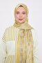 Oil Green Square Chain Pattern Angel Shawl