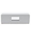 Universal Illuminated LED Letter Badge - Matte White Surface - O - White LED - 2