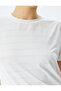 Crew Neck Short Sleeve Sports T-Shirt - 5