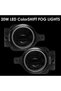 Jeep Wrangler JL & Gladiator JT 18-24 LED Fog Lights With Halo, Sport, ColorSHIFT, No Controller - 6