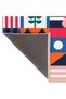 Efe Collection Pastel Colors Abstract Shapes Patterned Woven Base Modern Decorative Carpet 38 - 5