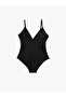 Shiny Thin Strap Swimsuit - 2