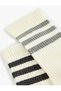 Set of 2 Striped Tennis Socks - 3