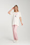 Venera Baby Effortt Rabbit Detailed Pajama Set with Easy Breastfeeding Features - 2