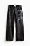 Straight Relaxed Leather trousers - 2
