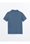 Lcw Kids Polo Neck Textured Boys T-Shirt - 2
