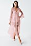 Image 4200 Powder Color Satin Nightgown Set of 2