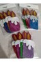 New Year's Concept Eva Decoration Ornaments (4 Different Pack-16 One Piece Ornaments)