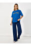 Leopard Slogan Print Boxy Fit Round Neck T-shirtâ€‹ - 2