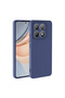 Xiaomi 14t Pro Compatible Case Camera Protected Velvet Inside Launch Soft Textured Cover Mara-Navy Blue
