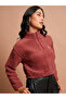 Embroidered Relaxed Fit Crop Sweatshirt - 6