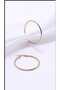 Steel Hoop Earrings - 2