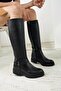 Kafkaslar Flat Sole Genuine Leather Women's Orthopedic Boots - 3