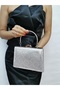 Soave Collection Women's Evening Dress Snake Silver Shiny Chain Wedding Night Party Bag - 3