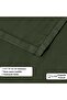 100% Cotton Akfil Flat Sheet Set Single 160X240 cm Dark Green - 3