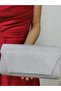 Beegi̇ Concept Women's Evening Dress Big Stone Silver Chain Wedding Night Party Bag - 2