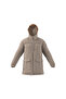 Paveric Fur Par Men's Casual Coat Ix8886 Cream - 2