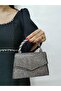 Beegi̇ Concept Women's Evening Dress Stone Platinum Chain Wedding Night Party Bag