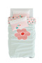 Double Sided Organic Single Children's Duvet Cover Set - Flower and Bird Pattern - Amulet Series - 2