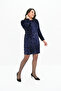 Women's Long Sleeve Sequin Sequined Dress 5290-25 - 3