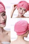 1 Piece Standard Microfiber Elastic Bath Hair Cap Towel - 4