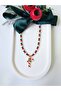 Christmas Themed Crystal Beaded New Year's Necklace