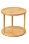 Bamboo 2-Tier 360 Degree Rotating Stand Organizer (Cups Not Included.) - 2