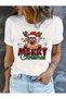 Women Men New Year Happy New Year T-Shirt Christmas Christmas Printed New Year Oversized Casual