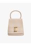 Mini Handbag Faux Leather with Buckle - 2