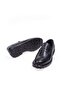Romeo Black 100% Genuine Leather Men's Classic Casual Shoes - 6