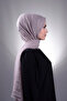 Violet Plain Classic Shawl Wrinkled Shawl 202104_21 - 4