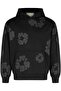 Printed Sweatshirt Tracksuit Top and Bottom Set - 6