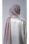Mink Plain Classic Shawl Chiffon Fabric Janjan Evening Dress 202108_10 - 3