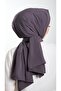 Violet Plain Classic Shawl Medina Silk Plain 202103_21 - 2