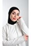 Black Practical Ready Interlocking Hijab Bonnet Sandy Fabric Sports Hijab 2113_01