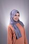 Dark Gray Plain Classic Shawl Viscose Fabric Lycra Combed Cotton 202101_23