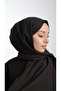 Black Plain Classic Shawl Cotton Jazz Plain 202105_01 - 2