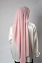 Powder Back Tie Shawl Chiffon with Pearls 1901_06 - 5