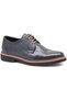Blackheart 203 Navy Blue Leather Men's Daily Casual Shoes