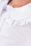 Girl's School Shirt with Scallop Collar 5-8 Years Old - 5