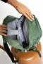 Unisex Green Ultra Light Waterproof Backpack - Multi-Pocket (Model: 571-1G) - 5