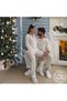 Organic Muslin 2-Piece Set - Women's Pajamas - Shirt Set - Natural Natural-Oeko Tex Certified Fabric - 9