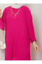 New Season Self-Plissee Stylish Skirt Look Trousers Tunic Suit - 5