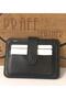 2023-01 Genuine Leather Card Holder with Snap Fasteners